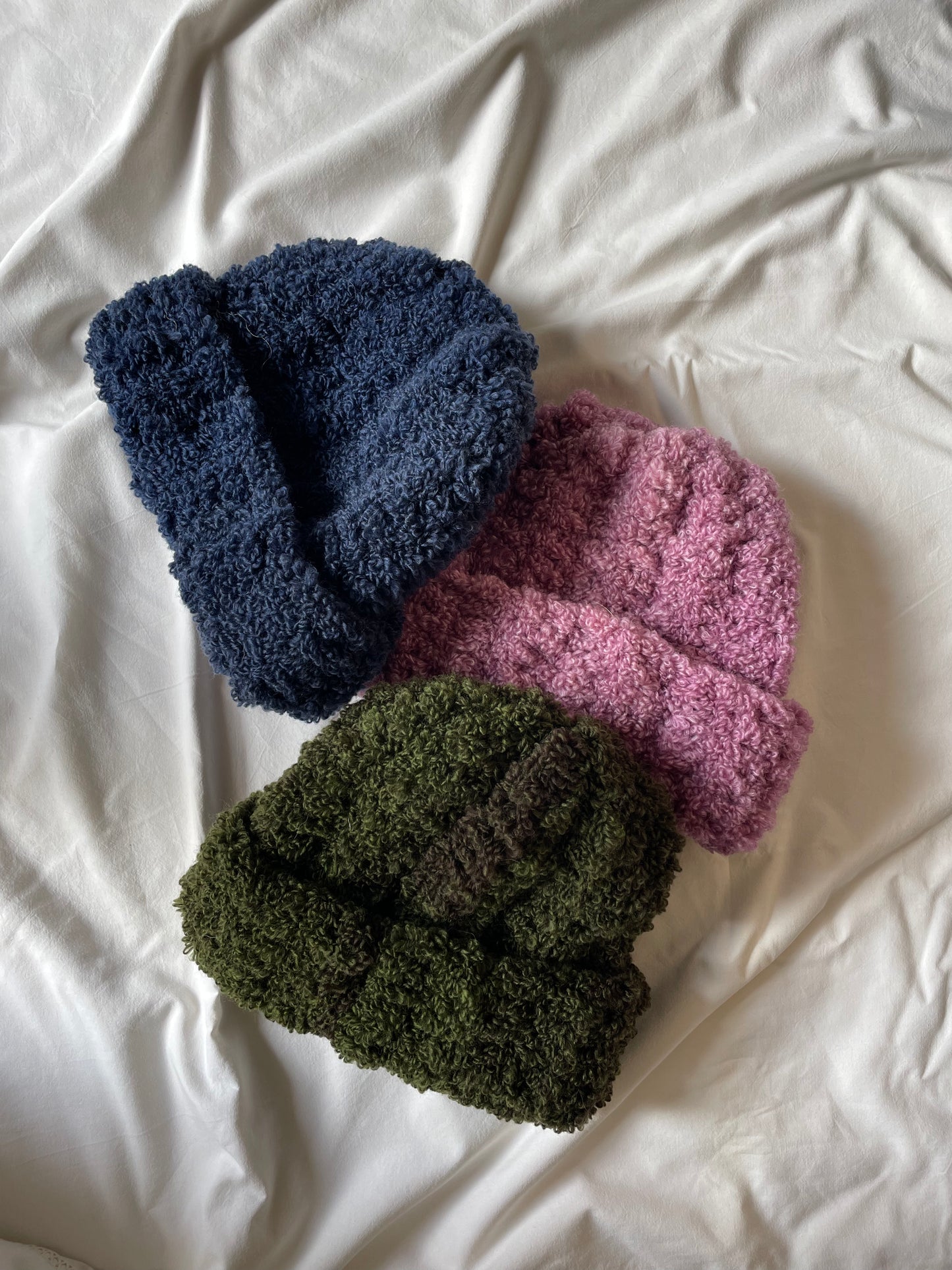 Winter is here - Chunky Teddy Hat