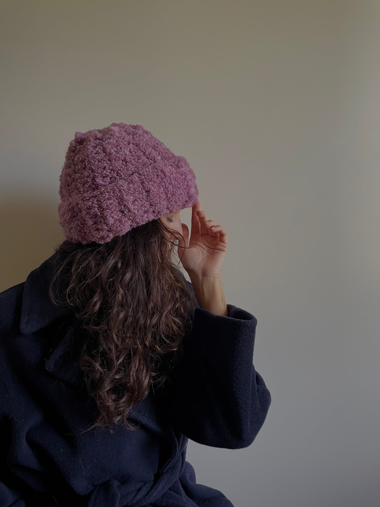 Winter is here - Chunky Teddy Hat