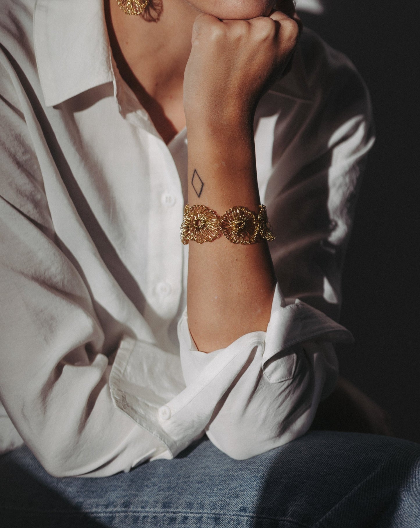 Ethereal - Bracciale Narciso - Oro