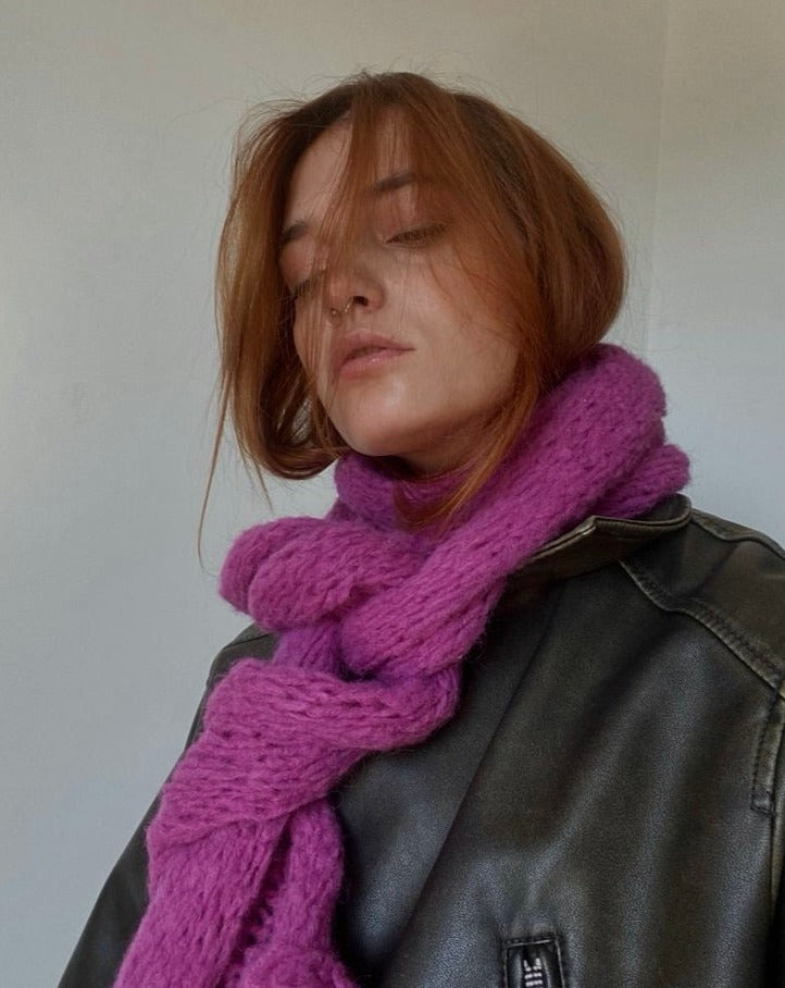 Trip to Paris/WOOL SCARF