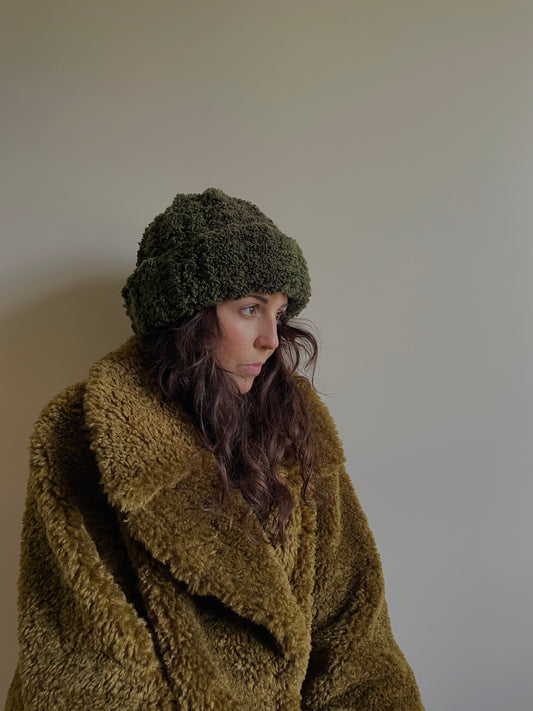 Winter is here  - Chunky Teddy Hat